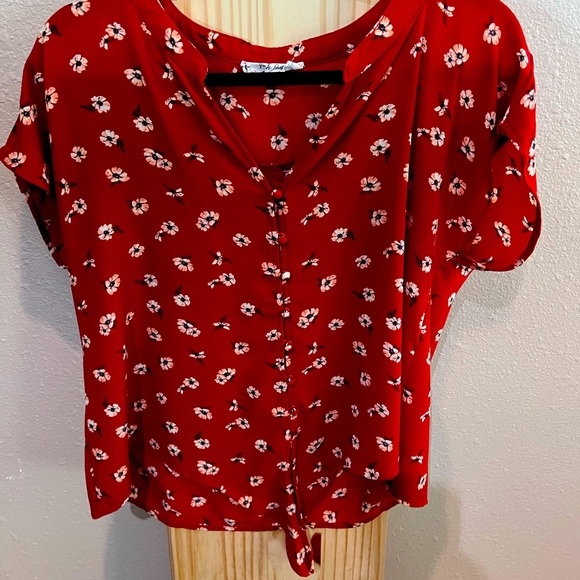 Pink Rose Blouse - Picture 1 of 2